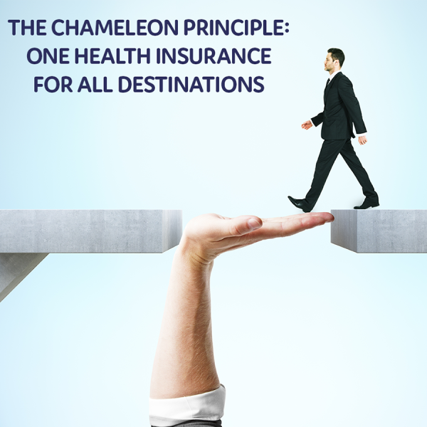 The chameleon principle: one health insurance for all destinations